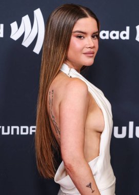 Amerikalı şarkıcı ve söz yazarı Maren Morris, 27 Mart 2025 'te Beverly Hilton Hotel' de düzenlenen 36. Yıllık GLAAD Medya Ödülleri 'ne geldi..         