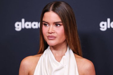 Amerikalı şarkıcı ve söz yazarı Maren Morris, 27 Mart 2025 'te Beverly Hilton Hotel' de düzenlenen 36. Yıllık GLAAD Medya Ödülleri 'ne geldi..         