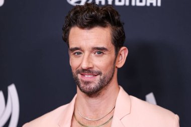 Michael Urie, 27 Mart 2025 'te Beverly Hilton Hotel' de düzenlenen 36. GLAAD Medya Ödülleri 'ne geliyor..