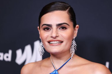 Amerikalı aktris ve film yapımcısı Nava Mau, 27 Mart 2025 'te Beverly Hilton Hotel' de düzenlenen 36. Yıllık GLAAD Medya Ödülleri 'ne geldi..       