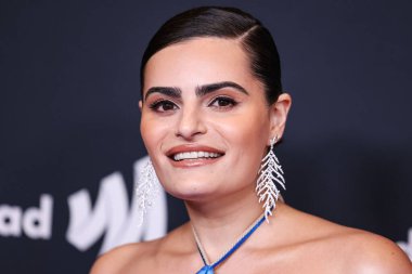 Amerikalı aktris ve film yapımcısı Nava Mau, 27 Mart 2025 'te Beverly Hilton Hotel' de düzenlenen 36. Yıllık GLAAD Medya Ödülleri 'ne geldi..       