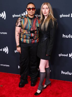 Raven-Symone ve eşi Miranda Pearman-Maday, 27 Mart 2025 'te Beverly Hills, Los Angeles, Kaliforniya, ABD' de düzenlenen 36..