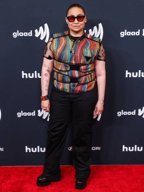 Raven-Symone, 27 Mart 2025 'te Beverly Hilton Hotel' de düzenlenen 36. Yıllık GLAAD Medya Ödülleri 'ne geliyor.