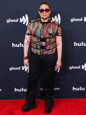 Raven-Symone, 27 Mart 2025 'te Beverly Hilton Hotel' de düzenlenen 36. Yıllık GLAAD Medya Ödülleri 'ne geliyor..
