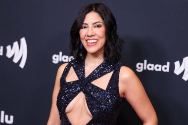 Stephanie Beatriz, 27 Mart 2025 'te Beverly Hilton Hotel' de düzenlenen 36. GLAAD Medya Ödülleri 'ne geliyor..