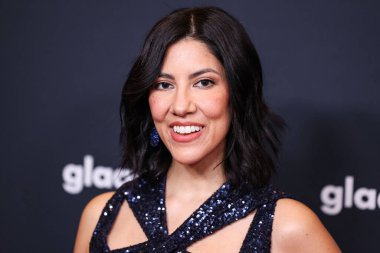 Stephanie Beatriz, 27 Mart 2025 'te Beverly Hilton Hotel' de düzenlenen 36. GLAAD Medya Ödülleri 'ne geliyor..