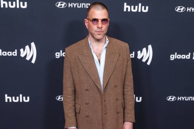 Amerikalı aktör ve sahne sanatçısı Zachary Quinto, 27 Mart 2025 'te Beverly Hills, Los Angeles, Kaliforniya, ABD' de düzenlenen 36. Yıllık GLAAD Medya Ödülleri 'ne ulaştı..