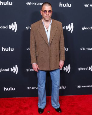 Amerikalı aktör ve sahne sanatçısı Zachary Quinto, 27 Mart 2025 'te Beverly Hills, Los Angeles, Kaliforniya, ABD' de düzenlenen 36. Yıllık GLAAD Medya Ödülleri 'ne ulaştı..