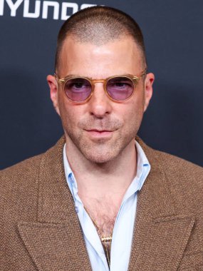 Amerikalı aktör ve sahne sanatçısı Zachary Quinto, 27 Mart 2025 'te Beverly Hills, Los Angeles, Kaliforniya, ABD' de düzenlenen 36. Yıllık GLAAD Medya Ödülleri 'ne ulaştı..