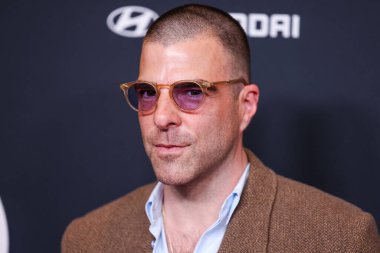 Amerikalı aktör ve sahne sanatçısı Zachary Quinto, 27 Mart 2025 'te Beverly Hills, Los Angeles, Kaliforniya, ABD' de düzenlenen 36. Yıllık GLAAD Medya Ödülleri 'ne ulaştı..