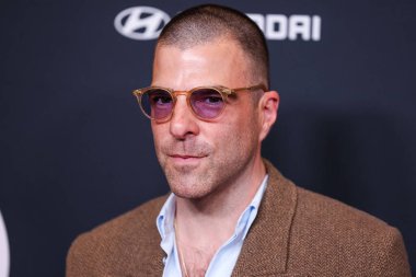 Amerikalı aktör ve sahne sanatçısı Zachary Quinto, 27 Mart 2025 'te Beverly Hills, Los Angeles, Kaliforniya, ABD' de düzenlenen 36. Yıllık GLAAD Medya Ödülleri 'ne ulaştı..