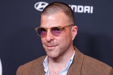 Amerikalı aktör ve sahne sanatçısı Zachary Quinto, 27 Mart 2025 'te Beverly Hills, Los Angeles, Kaliforniya, ABD' de düzenlenen 36. Yıllık GLAAD Medya Ödülleri 'ne ulaştı..