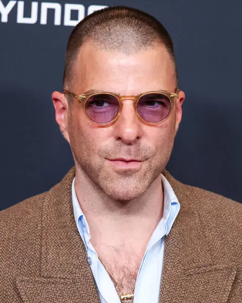 Amerikalı aktör ve sahne sanatçısı Zachary Quinto, 27 Mart 2025 'te Beverly Hills, Los Angeles, Kaliforniya, ABD' de düzenlenen 36. Yıllık GLAAD Medya Ödülleri 'ne ulaştı..