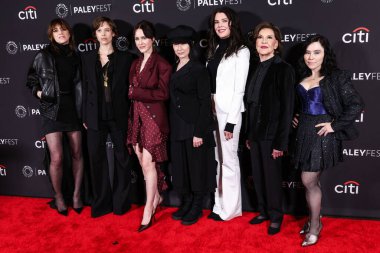 Dhana Gilbert, Charlotte Gainsbourg, Lou de Lage (Lou de Laage), Rachel Brosnahan, Amy Sherman-Palladino, Lauren Graham, Kelly Bishop, Alex Borstein 2025 PaleyFest LA (42.