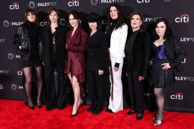 Dhana Gilbert, Charlotte Gainsbourg, Lou de Lage (Lou de Laage), Rachel Brosnahan, Amy Sherman-Palladino, Lauren Graham, Kelly Bishop, Alex Borstein 2025 PaleyFest LA (42.