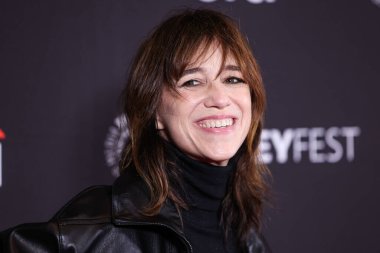 İngiliz-Fransız aktris ve şarkıcı Charlotte Gainsbourg, 29 Mart 2025 'te ABD' nin Los Angeles, Kaliforniya, ABD 'deki Dolby Tiyatrosu' nda düzenlenen 42. William S. Paley Televizyon Festivali 'ne geldi..