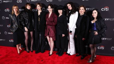 Dhana Gilbert, Charlotte Gainsbourg, Lou de Lage (Lou de Laage), Rachel Brosnahan, Amy Sherman-Palladino, Lauren Graham, Kelly Bishop, Alex Borstein 2025 PaleyFest LA (42.