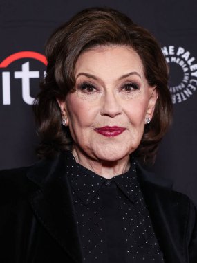 Amerikalı aktris ve dansçı Kelly Bishop, 29 Mart 2025 'te Dolby Theatre' da düzenlenen 42. William S. Paley Televizyon Festivali Gilmore Girls 'e geldi..