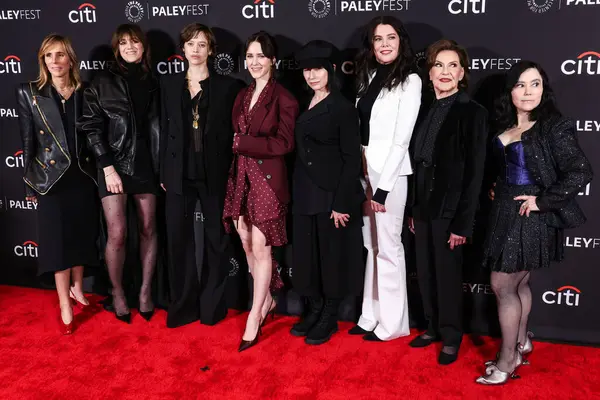Dhana Gilbert, Charlotte Gainsbourg, Lou de Lage (Lou de Laage), Rachel Brosnahan, Amy Sherman-Palladino, Lauren Graham, Kelly Bishop, Alex Borstein 2025 PaleyFest LA (42.