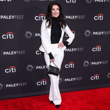 Lauren Graham, 29 Mart 2025 'te Hollywood, Los Angeles, Kaliforniya, ABD' de düzenlenen 42. William S. Paley Televizyon Festivali - 'Gilmore Girls, The Marvelous Mrs. Maisel, And Etoile: The Amy Sherman-Palladino Multiverse' e geldi.