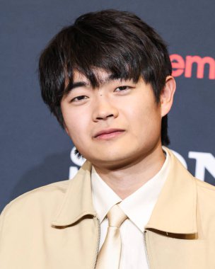 Amerikalı aktör Ben Wang, 'Karate Kid: Legends' filmini CinemaCon 2025 'te tanıtıyor - Sony Pictures Entertainment Sunum ve Açılış Gecesi Caesars Palace' daki The Colosseum 'da yapıldı - CinemaCon, Cinema United' ın resmi kongresidir. 