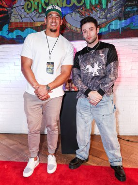 Tyrone Crawford ve Austin Show, 1 Nisan 2025 'te Las Vegas, Las Vegas, Las Vegas' ta düzenlenen Briarcliff Entertainment 'in' Sneaks 'Showdown' una katıldı..