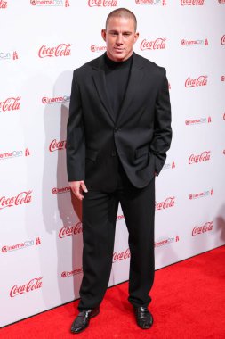 Channing Tatum, Cinema United 'ın resmi toplantısı olan Caesars Palace' daki Omnia Gece Kulübü 'nde 3 Nisan 2025 tarihinde Las Vegas, Nevada, ABD' de düzenlenen CinemaCon Büyük Ekran Başarı Ödülleri 'ne katılır..