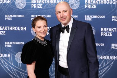 Cady McClain ve Piotr Aswierczewski, 5 Nisan 2025 'te ABD' nin Kaliforniya eyaletinin Santa Monica şehrinde Barker Hangar 'da düzenlenen 11.. 