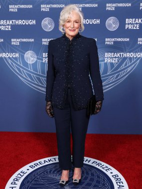 Glenn Close, Giorgio Armani, Roger Vivier ayakkabıları ve Neil Lane mücevherleri, 5 Nisan 2025 tarihinde Santa Monica, Los Angeles, Kaliforniya, ABD 'de Barker Hangar' da düzenlenen 11..