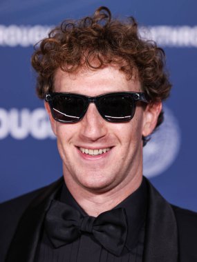 Meta Mark Zuckerberg 'in CEO' su, 5 Nisan 2025 'te Santa Monica, Los Angeles, Kaliforniya, ABD' de Barker Hangar 'da düzenlenen 11..