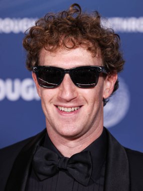 Meta Mark Zuckerberg 'in CEO' su, 5 Nisan 2025 'te Santa Monica, Los Angeles, Kaliforniya, ABD' de Barker Hangar 'da düzenlenen 11..