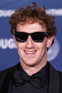 Meta Mark Zuckerberg 'in CEO' su, 5 Nisan 2025 'te Santa Monica, Los Angeles, Kaliforniya, ABD' de Barker Hangar 'da düzenlenen 11..