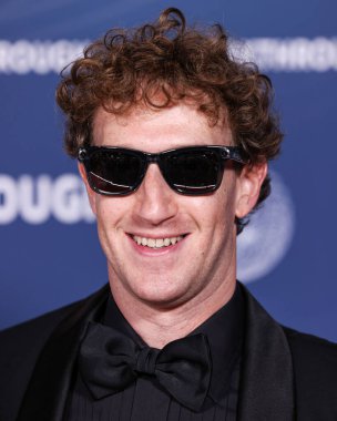 Meta Mark Zuckerberg 'in CEO' su, 5 Nisan 2025 'te Santa Monica, Los Angeles, Kaliforniya, ABD' de Barker Hangar 'da düzenlenen 11..