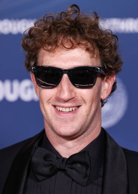 Meta Mark Zuckerberg 'in CEO' su, 5 Nisan 2025 'te Santa Monica, Los Angeles, Kaliforniya, ABD' de Barker Hangar 'da düzenlenen 11..