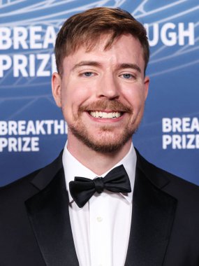 Bay Beast (Jimmy Donaldson), 5 Nisan 2025 'te Santa Monica, Los Angeles, Kaliforniya, ABD' de Barker Hangar 'da düzenlenen 11.. 