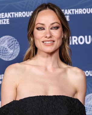 Erdem FW25 RTW ve Jennifer Meyer mücevherlerini takan Olivia Wilde, 5 Nisan 2025 tarihinde Santa Monica, Los Angeles, Kaliforniya, ABD 'de Barker Hangar' da düzenlenen 11.. 