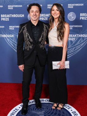 Google / Alfabe 'nin eş kurucularından Sergey Brin ve kız arkadaşı Gerelyn Gilbert-Soto, 5 Nisan 2025' te Santa Monica, Los Angeles, Kaliforniya, ABD 'deki Barker Hangar' da düzenlenen 11..     