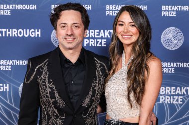 Google / Alfabe 'nin eş kurucularından Sergey Brin ve kız arkadaşı Gerelyn Gilbert-Soto, 5 Nisan 2025' te Santa Monica, Los Angeles, Kaliforniya, ABD 'deki Barker Hangar' da düzenlenen 11..     
