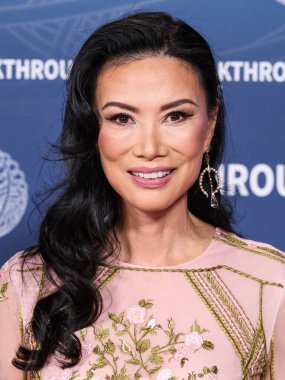 Wendi Murdoch, 5 Nisan 2025 'te Barker Hangarı' nda düzenlenen 11. Yıllık Dönüm Noktası Ödül Töreni 'ne geliyor..     