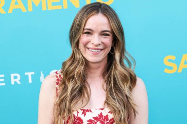 Amerikalı aktris Danielle Panabaker, 7 Nisan 2025 'te Los Angeles, Kaliforniya, ABD' deki Vista Tiyatrosu 'nda düzenlenen Dikey Eğlence' nin Sacramento özel gösterimine geldi..