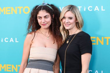 Genevieve Medow-Jenkins ve Maggie Grace, 7 Nisan 2025 'te Los Angeles, Kaliforniya, ABD' deki Vista Tiyatrosu 'nda düzenlenen Dikey Eğlencenin Özel Gösterimi' ne geldiler..