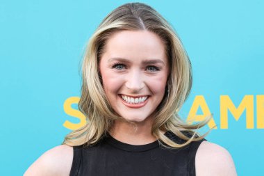 Amerikalı aktris ve eski güzellik kraliçesi Greer Grammer, 7 Nisan 2025 'te Los Angeles, Kaliforniya, ABD' deki Vista Tiyatrosu 'nda düzenlenen Dikey Eğlencenin Özel Gösterimi' ne geldi..