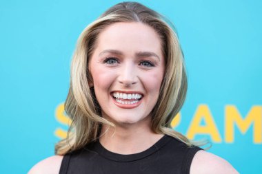 Amerikalı aktris ve eski güzellik kraliçesi Greer Grammer, 7 Nisan 2025 'te Los Angeles, Kaliforniya, ABD' deki Vista Tiyatrosu 'nda düzenlenen Dikey Eğlencenin Özel Gösterimi' ne geldi..
