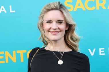 Amerikalı aktris ve model Maggie Grace, Los Angeles Dikey Eğlence 'nin Sacramento' sunun 7 Nisan 2025 'te Los Angeles, Kaliforniya, ABD' deki Vista Tiyatrosu 'ndaki özel gösterimine geldi..