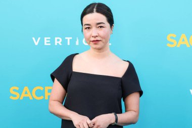 Amerikalı aktris ve yazar Maya Erskine, 7 Nisan 2025 'te Los Angeles, Kaliforniya, ABD' deki Vista Tiyatrosu 'nda düzenlenen Dikey Eğlence' nin Sacramento 'sunun Los Angeles Özel Gösterimi' ne geldi..