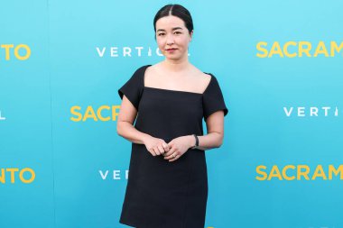 Amerikalı aktris ve yazar Maya Erskine, 7 Nisan 2025 'te Los Angeles, Kaliforniya, ABD' deki Vista Tiyatrosu 'nda düzenlenen Dikey Eğlence' nin Sacramento 'sunun Los Angeles Özel Gösterimi' ne geldi..