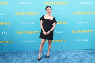 Amerikalı aktris ve yazar Maya Erskine, 7 Nisan 2025 'te Los Angeles, Kaliforniya, ABD' deki Vista Tiyatrosu 'nda düzenlenen Dikey Eğlence' nin Sacramento 'sunun Los Angeles Özel Gösterimi' ne geldi..