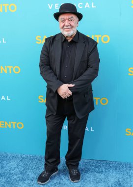 Amerikalı caz davulcusu Peter Erskine, 7 Nisan 2025 'te Los Angeles, Kaliforniya, ABD' deki Vista Tiyatrosu 'nda düzenlenen Dikey Entertainment' in Sacramento özel gösterimine geldi..