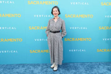Amerikalı aktris Rosalind Chao, 7 Nisan 2025 'te Los Angeles, Kaliforniya, ABD' deki Vista Tiyatrosu 'nda düzenlenen Dikey Eğlence' nin Sacramento özel gösterimine geldi..