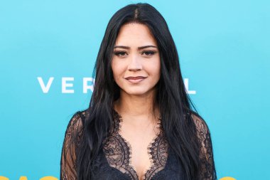Amerikalı aktris Tristin Mays, 7 Nisan 2025 'te Los Angeles, Kaliforniya, ABD' deki Vista Tiyatrosu 'nda düzenlenen Dikey Eğlence' nin Sacramento 'sunun Los Angeles özel gösterimine geldi..